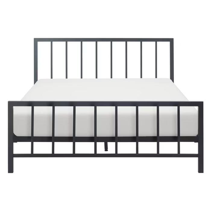 Evans Platform Bed Black - Click Décor | Target