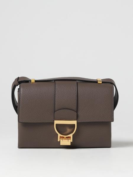 COCCINELLE: crossbody bags for woman - Coffee | Coccinelle crossbody bags MD5120701 online at GIG... | Giglio.com - Global Italian fashion boutique