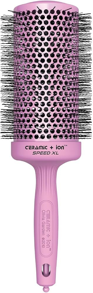 Olivia Garden Ceramic + Ion Speed XL - Extra-Long Round Thermal Hair Brush - Not Electrical - Pro... | Amazon (US)