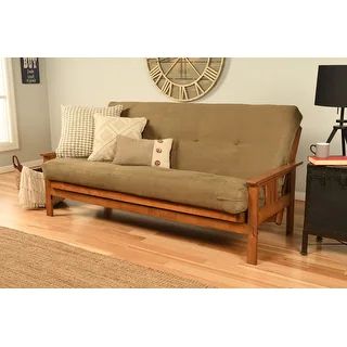 Porch & Den Kern Full-size Futon Frame and Mattress Set - On Sale - Overstock - 7734907 | Bed Bath & Beyond