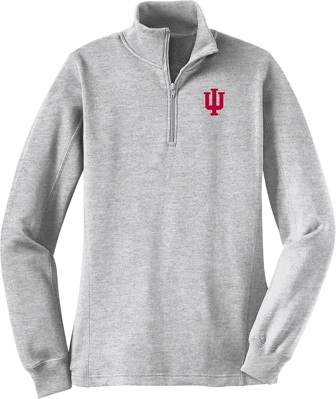 UGP Campus Apparel NCAA Primary Logo Left Chest, Team Color WOMENS Q-Zip Pullover, College, Unive... | Amazon (US)