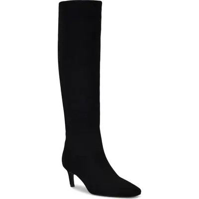 Nine West Caddy Knee High Boot in Black at Nordstrom, Size 7.5 Regular Calf | Nordstrom