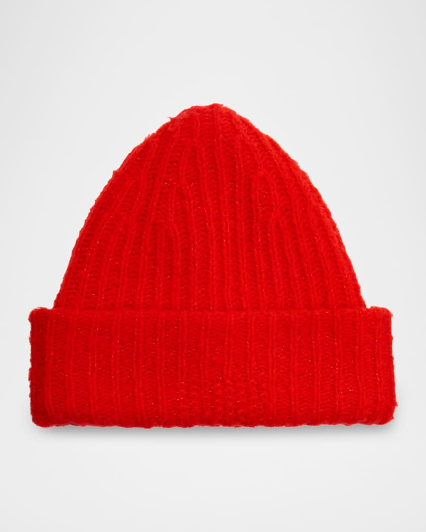Cloud Wool Ribbed Beanie | Neiman Marcus