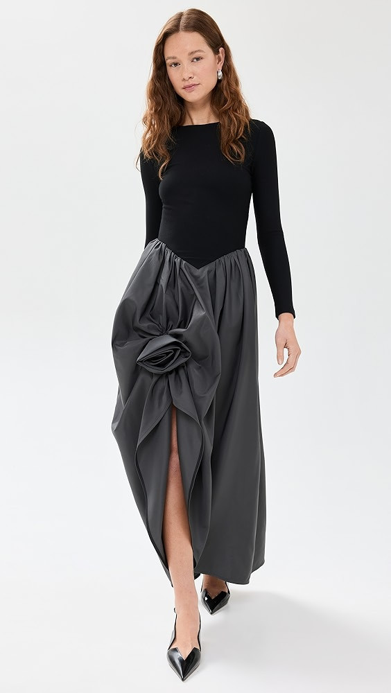 Sleeper Aurora Maxi Dress with Rose Detail | Shopbop | Shopbop