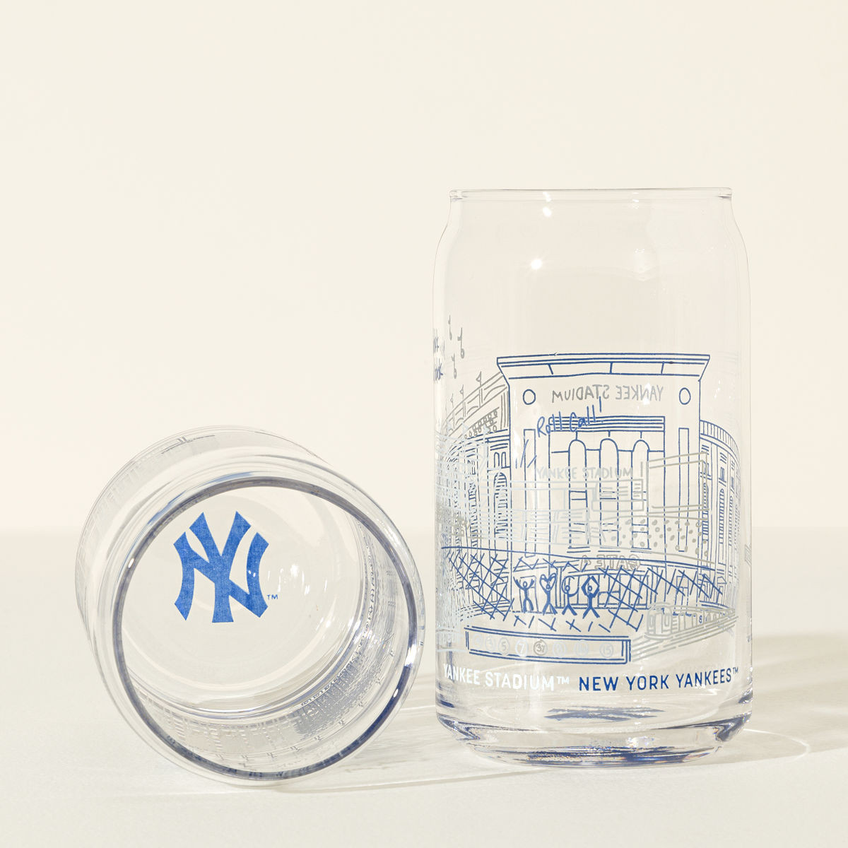 MLB Stadiumscape Can-Shaped Glasses - Set of 2 | UncommonGoods