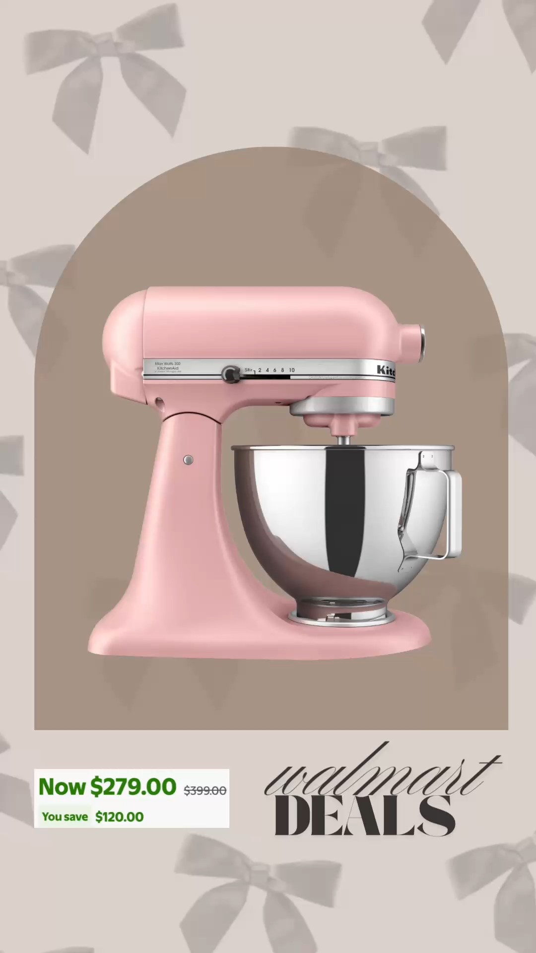 Save $120 on this stand up mixer! 

For the home, for the kitchen, kitchenaid mixer, Walmart finds, Walmart deals, kitchen must haves, gifts for her 

#LTKFamily #LTKSaleAlert #LTKHome
