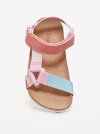 Faux-Leather Tech Sandals for Toddler Girls | Old Navy (US)