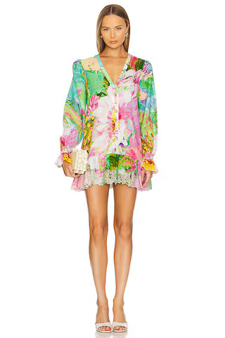 HEMANT AND NANDITA Mini Dress in Multicolor from Revolve.com | Revolve Clothing (Global)
