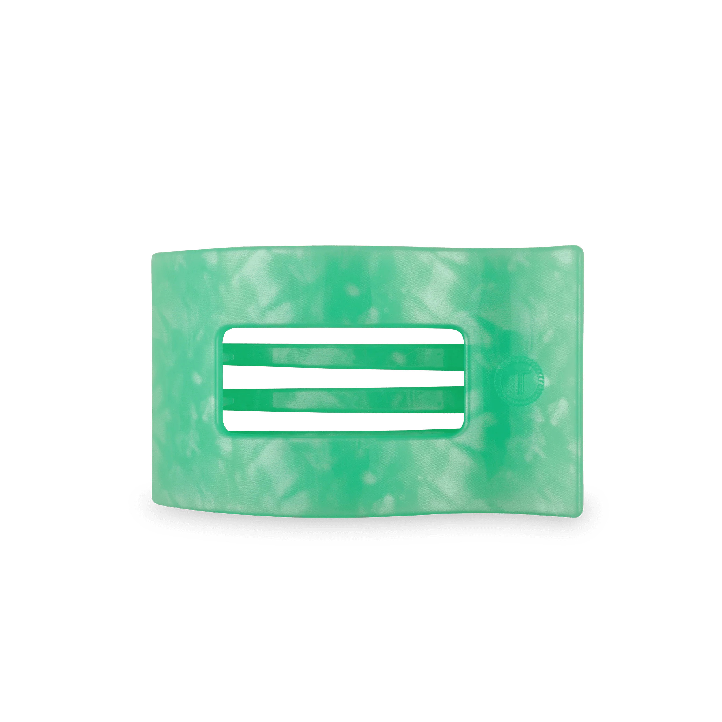 Spring Splash Medium Flat Rectangle Hair Clip | TELETIES