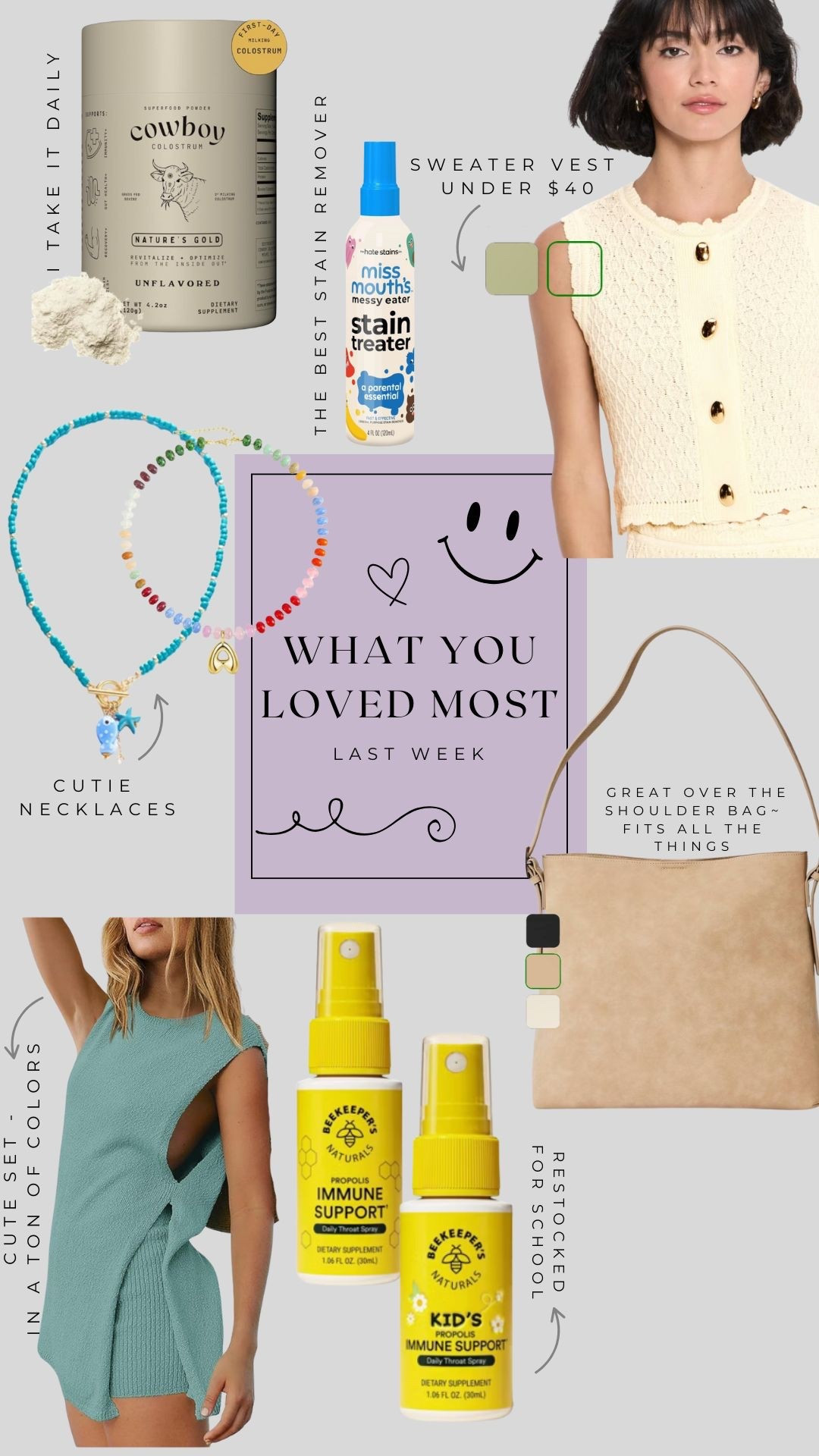 recent items you’ve loved the most 

#LTKFindsUnder50 #LTKSeasonal