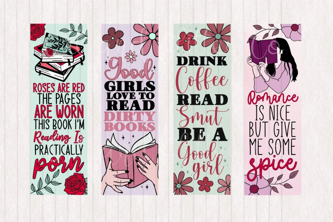 Good Girls Spicy Romance Reader Bookmarks Digital Printable Bookmarks Digital Bookmark Instant Do... | Etsy (US)