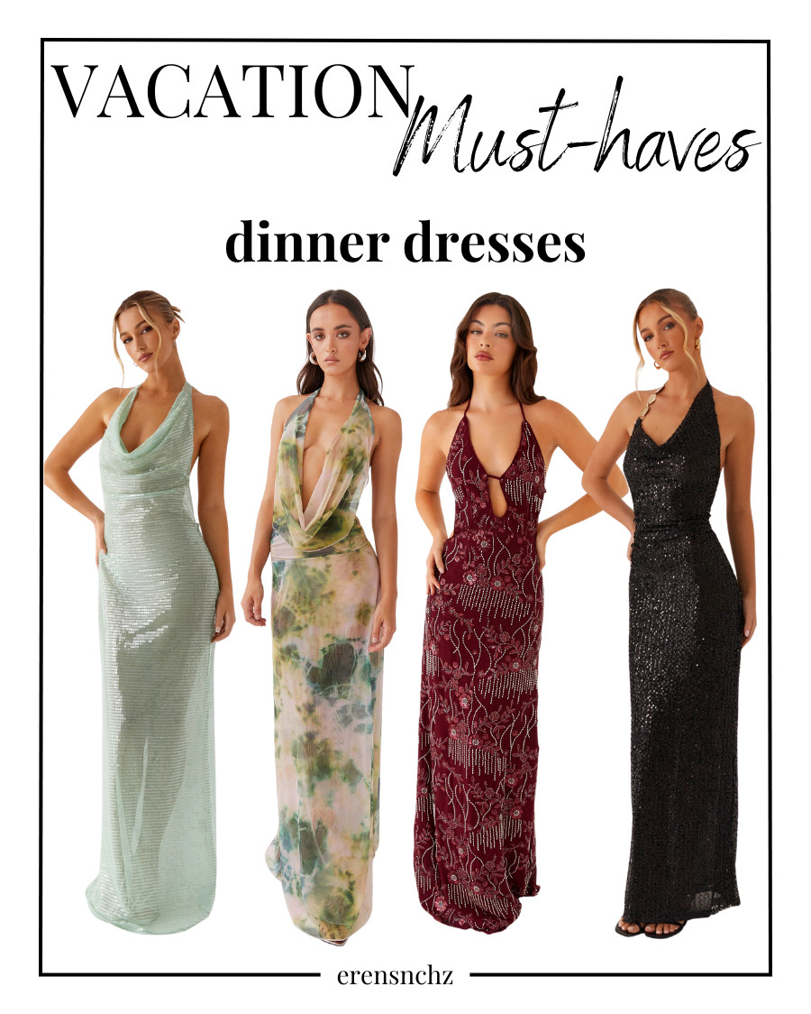The Perfect Vacation Maxi Dresses: Sequins, Prints & Cutouts for a Glam European Summer!

These maxi dresses are made for vacation dinners with dreamy sequins, bold prints, and chic cutouts! Giving full mermaid vibes and that effortless Ibiza glam, they’re perfect for a sunset dinner or dancing under the stars. Elegant, flowy, and made for a European summer escape! ✨🌊 #VacationDresses #IbizaStyle #MaxiDresses 

 #LTKWatchNow #LTKParties #LTKStyleTip
