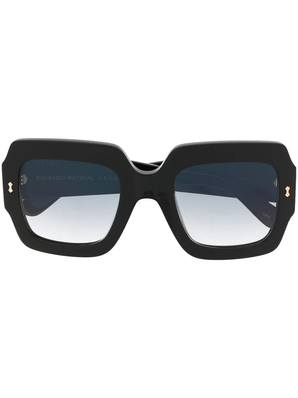 oversized-frame logo sunglasses | Farfetch Global