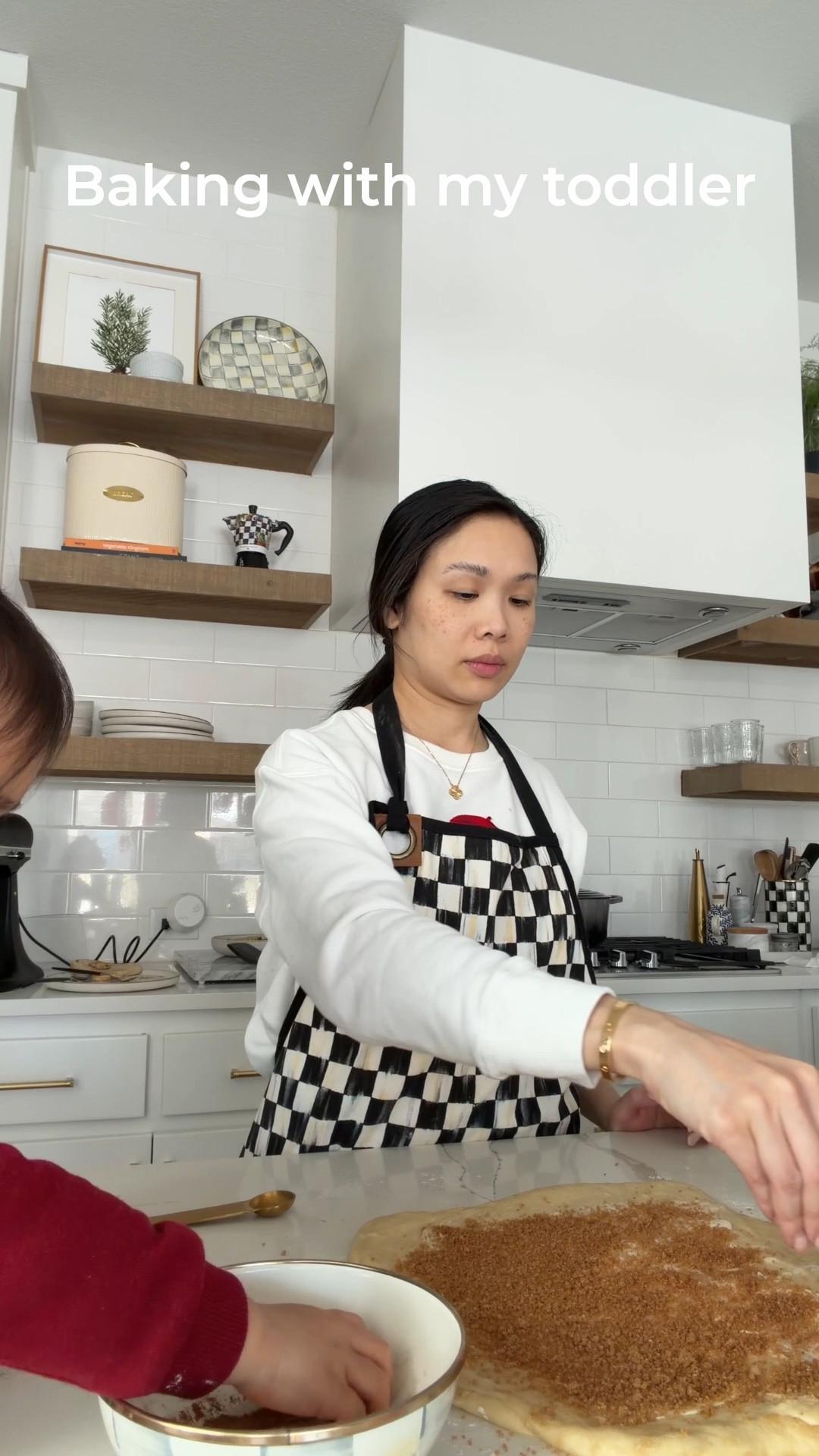 Baking with my toddler! Linking our aprons, mixing bowls, kitchenaid mixer bowl and other kitchen essentials  

#LTKdayinmylife #LTKHome #LTKmomlife