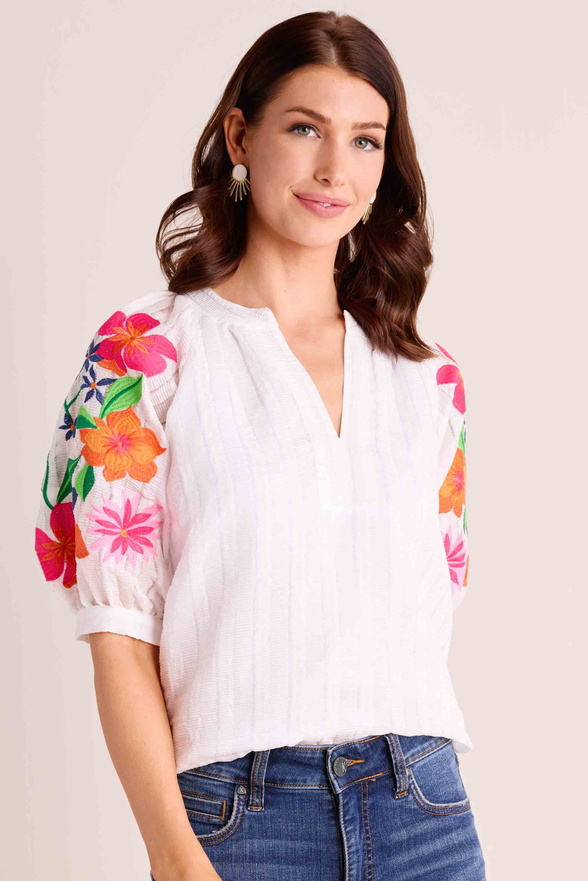 Chelsea Top- White | Avara