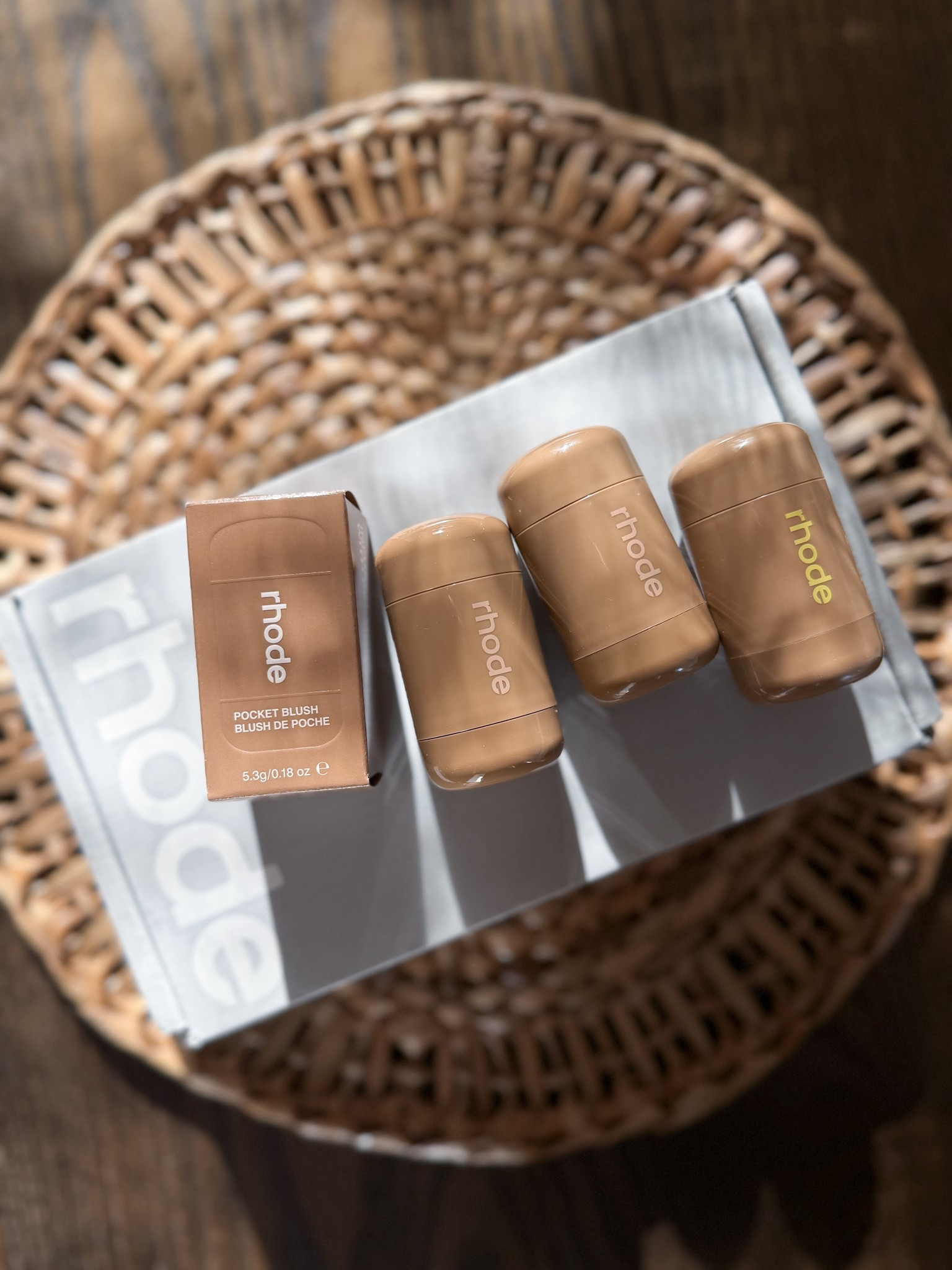 My current go-to blush lineup from Rhode. It’s the most blendable, natural finish blush stick that melts right into your skin. I’m wearing & loving the shades Toasted Teddy, Sleepy Girl, & Tan Line. These add just the right amount of warmth + color without ever looking heavy or chalky. So good for everyday & easy to throw in your bag.

rhode pocket blush - rhode blush stick - rhode makeup review - best cream blush 2025 - blendable blush stick - natural everyday blush - toasted teddy rhode - sleepy girl rhode - tan line rhode - rhode blush swatches - viral blush rhode - celebrity makeup favorites - hailey bieber blush

#LTKActive #LTKBeauty #LTKU