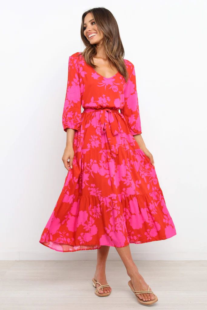 Alijah Dress - Red | Petal & Pup (US)