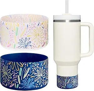 2 Pcs Tumbler Bottom Protector Boot for Stanley Quencher Adventure 40oz & Stanley IceFlow 20oz 30... | Amazon (US)