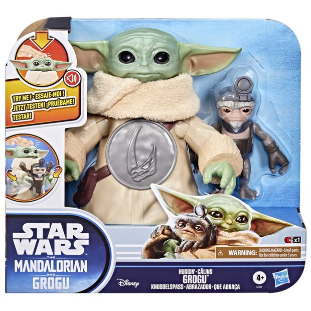 Buy Star Wars Huggin' Grogu 6.5 Inches Figure | Playsets and figures | Argos | argos.co.uk