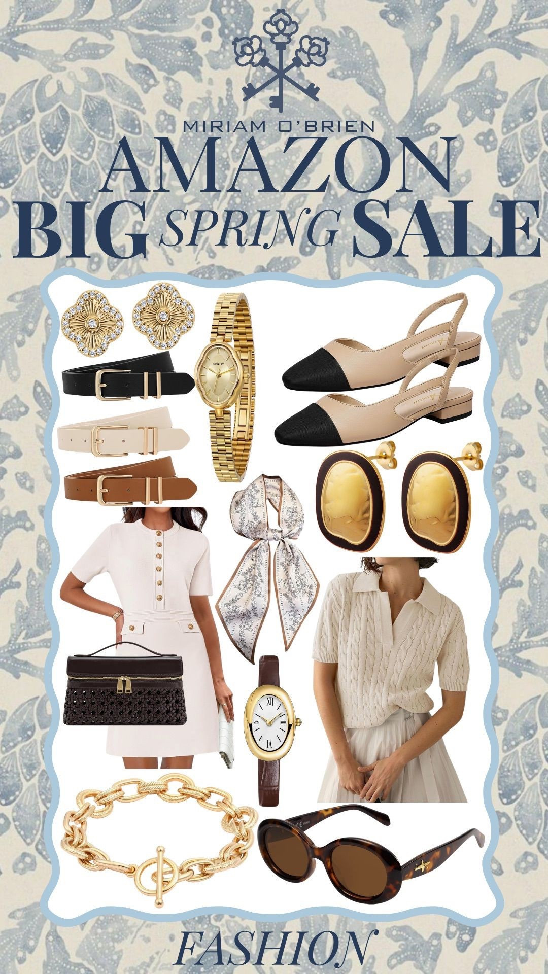 I'm excited to share my favorite accessories to add to any outfit! These pieces are must-haves.

Follow me at @miriamobrien_ on IG and TikTok! 

#FashionSale #SpringSale #AmazonBigSpringSale #AmazonSpringFinds

#LTKSeasonal #LTKOver40 #LTKootd