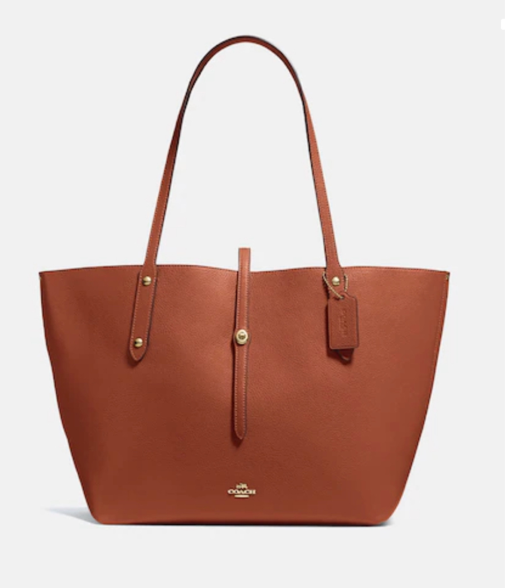 INCREDIBLE SALE!! This bag, which is perfect for any Nashville outfit and trendy bachelorette outfit, is on sale!!

An iconic Coach silhouette since the early 1960s, the Market Tote is effortlessly versatile. Crafted of polished pebble leather, this endlessly useful bag secures with a slender strap and a Coach turnlock.

#LTKsalealert #LTKstyletip #LTKFind