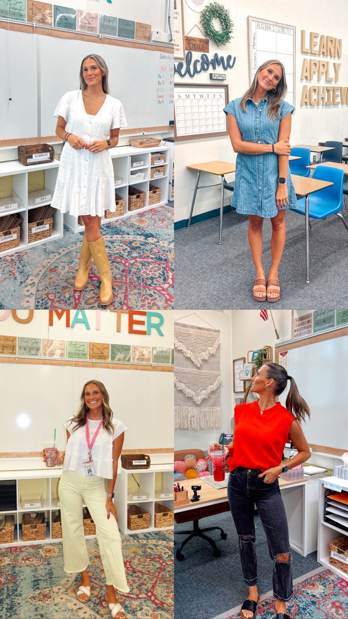 a week of teacher outfit inspo ❤️