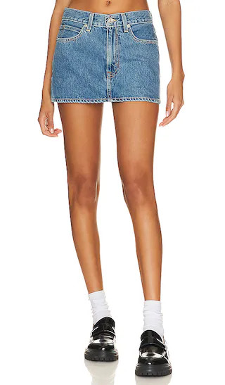 Mini Skirt in Young Love | Revolve Clothing (Global)