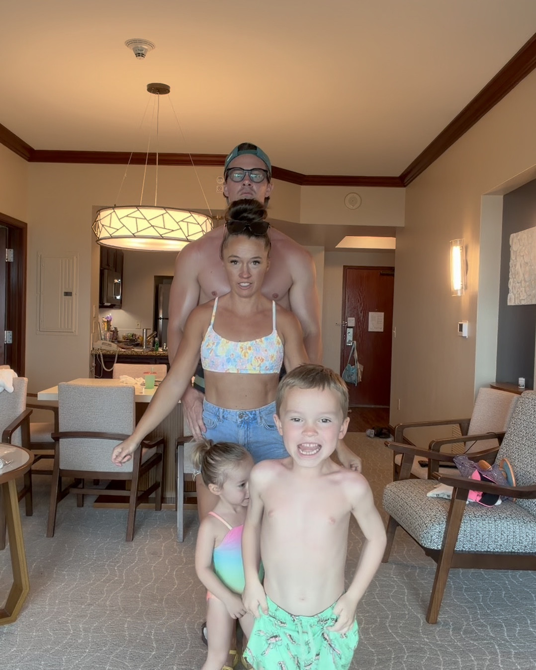 Affordable family swimwear ☀️🌺
