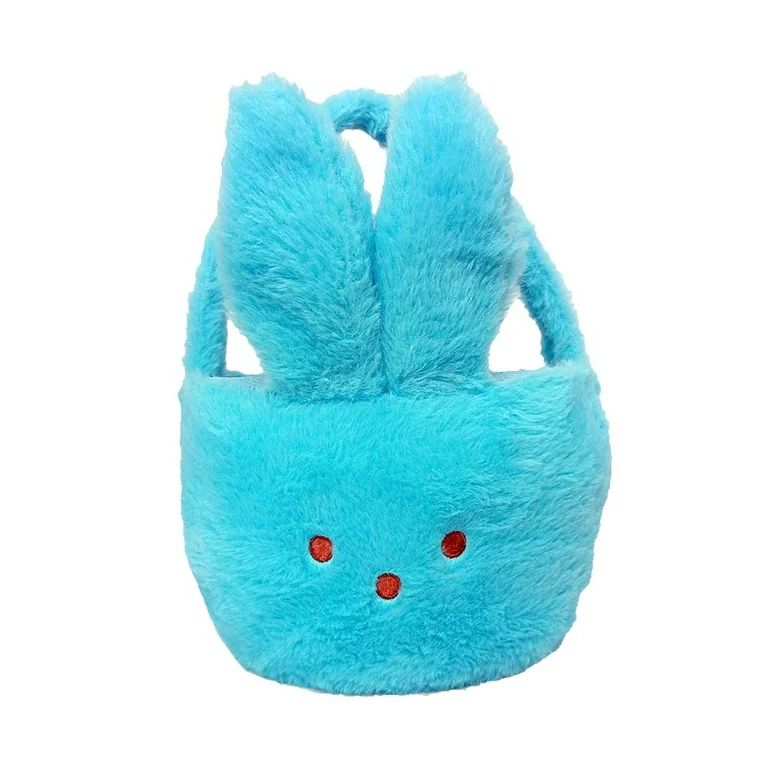 Peeps Bunny Blue Plush Easter Basket | Walmart (US)