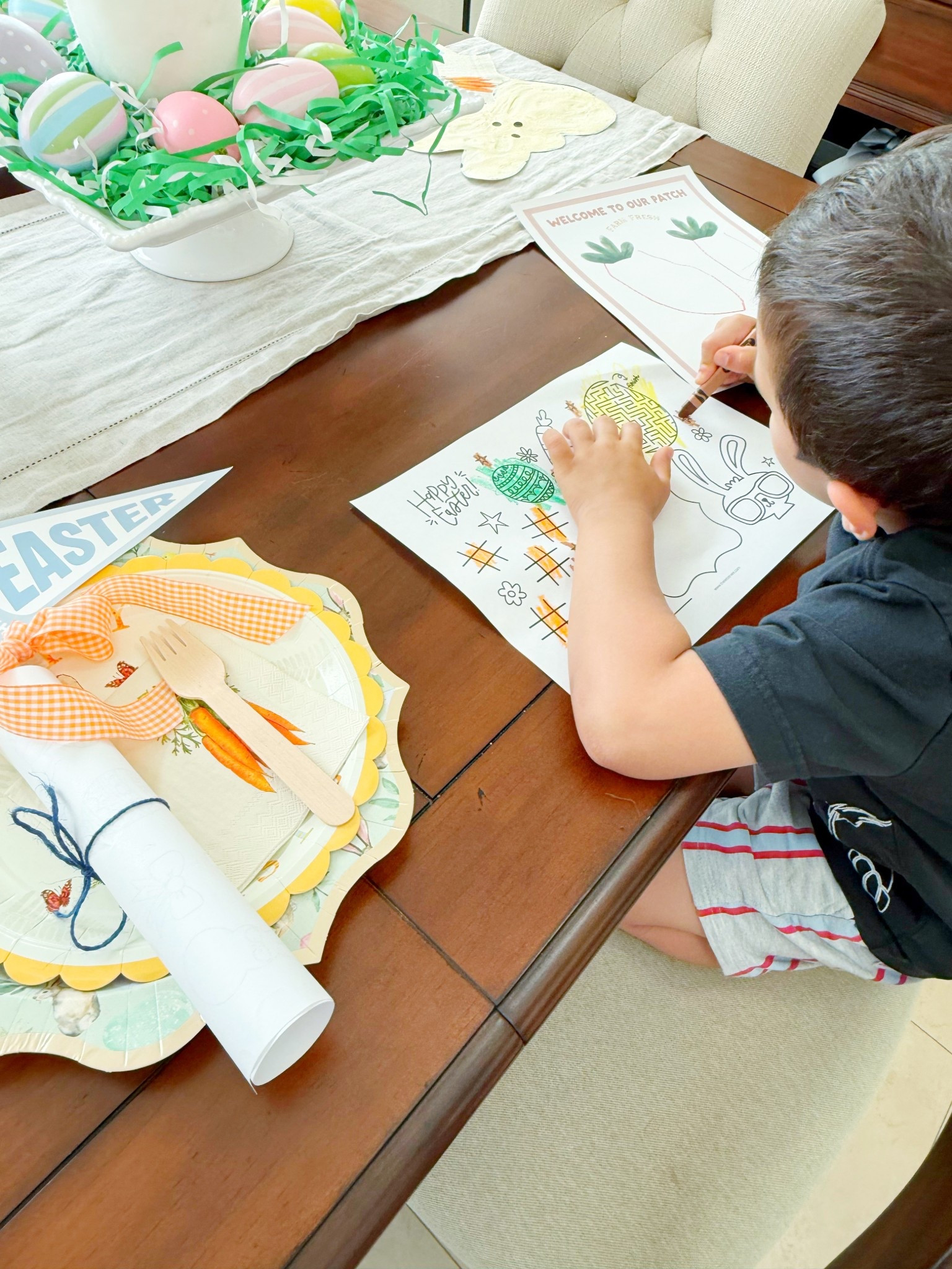 The easiest way to add more fun to your Easter table for the kiddos: @thelettervee’s printables!

I’ve gotten so much use of my annual membership but you can also purchase individual printables (I’ve linked my fave Easter ones here) ✨ 

Easter table • Easter crafts • Easter activities • kids table • Easter kids table 

#LTKmomlife #LTKKids #LTKSeasonal