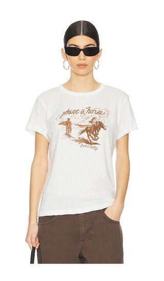 x REVOLVE Save A Horse Tee in Vintage White | Revolve Clothing (Global)