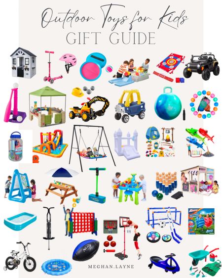 Outdoor toy gifts for kids! 

#LTKGiftGuide #LTKHoliday #LTKSeasonal