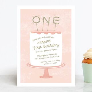 Frosting Children's Birthday Party Invitations | Minted