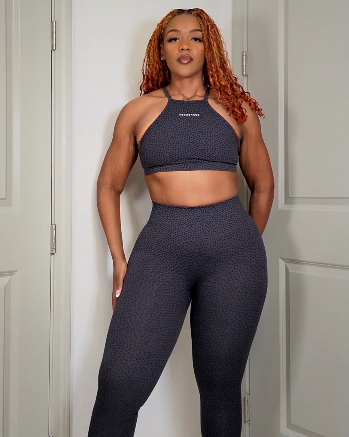 X Collection 🩶

Bra - Small
Leggings - Medium 

Support code: CCURVES

#LTKootd #LTKfitnessgoals #LTKActive