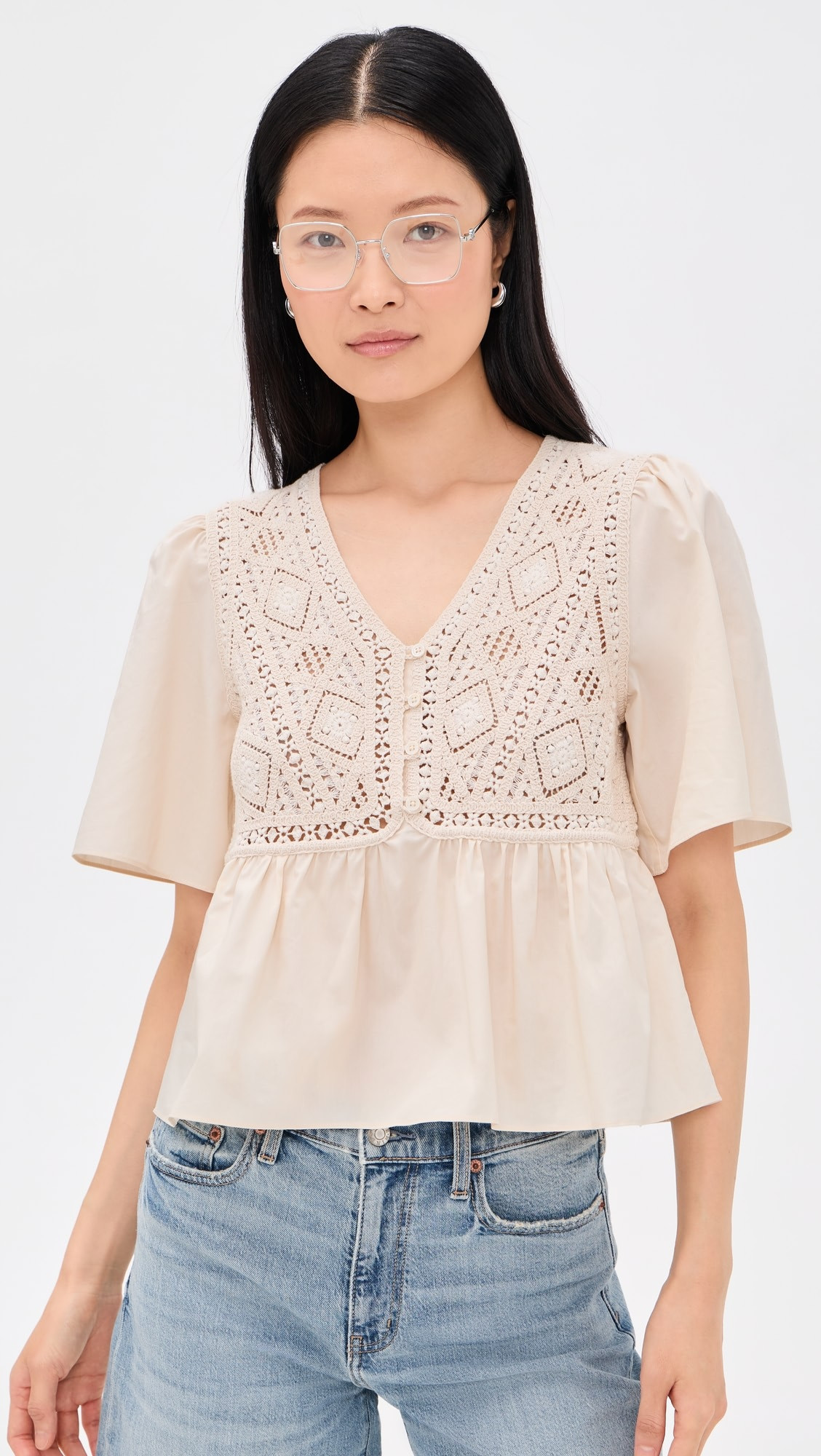 ba&sh Salvi Blouse | Shopbop | Shopbop