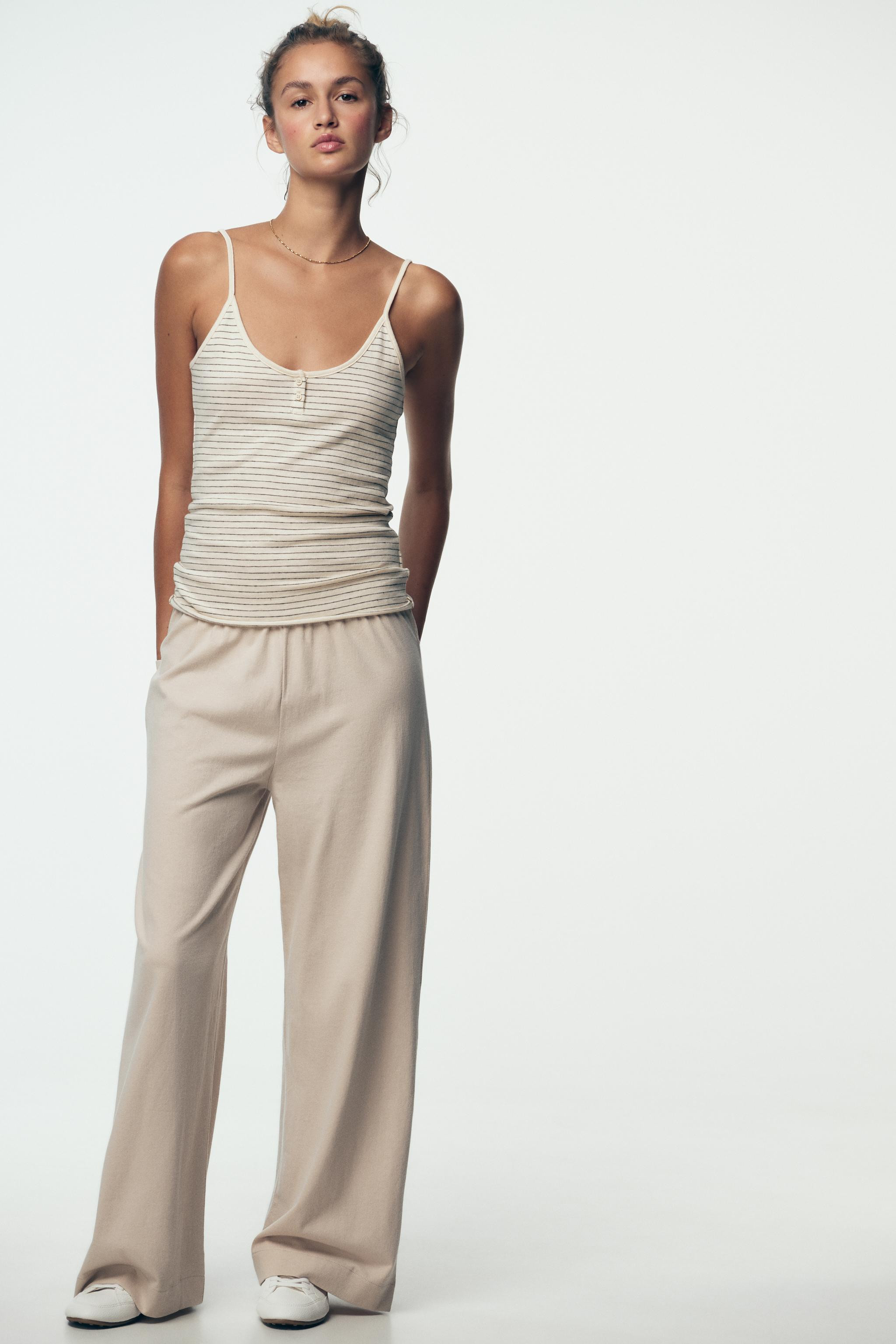 RUSTIC STRAIGHT LEG PANTS | Zara US
