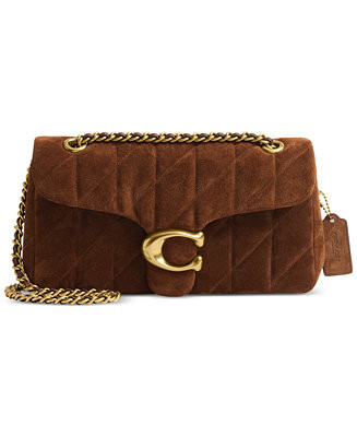 Quilted Tabby Medium Suede Shoulder Bag 26 | Macy's