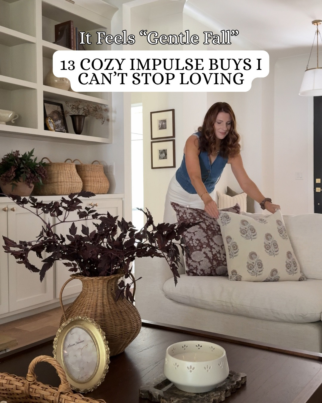 From beautiful fall patterns to moody plum tones, my recent fall finds are perfect for a warming timeless fall feel in your home! 🥰🍂

 Embracing fall early is so nice with a little 6 month-er in the house! With all three of our girls, I’ve said there’s just something about having a baby in the cozy seasons.

#LTKSeasonal #LTKHome #LTKSaleAlert