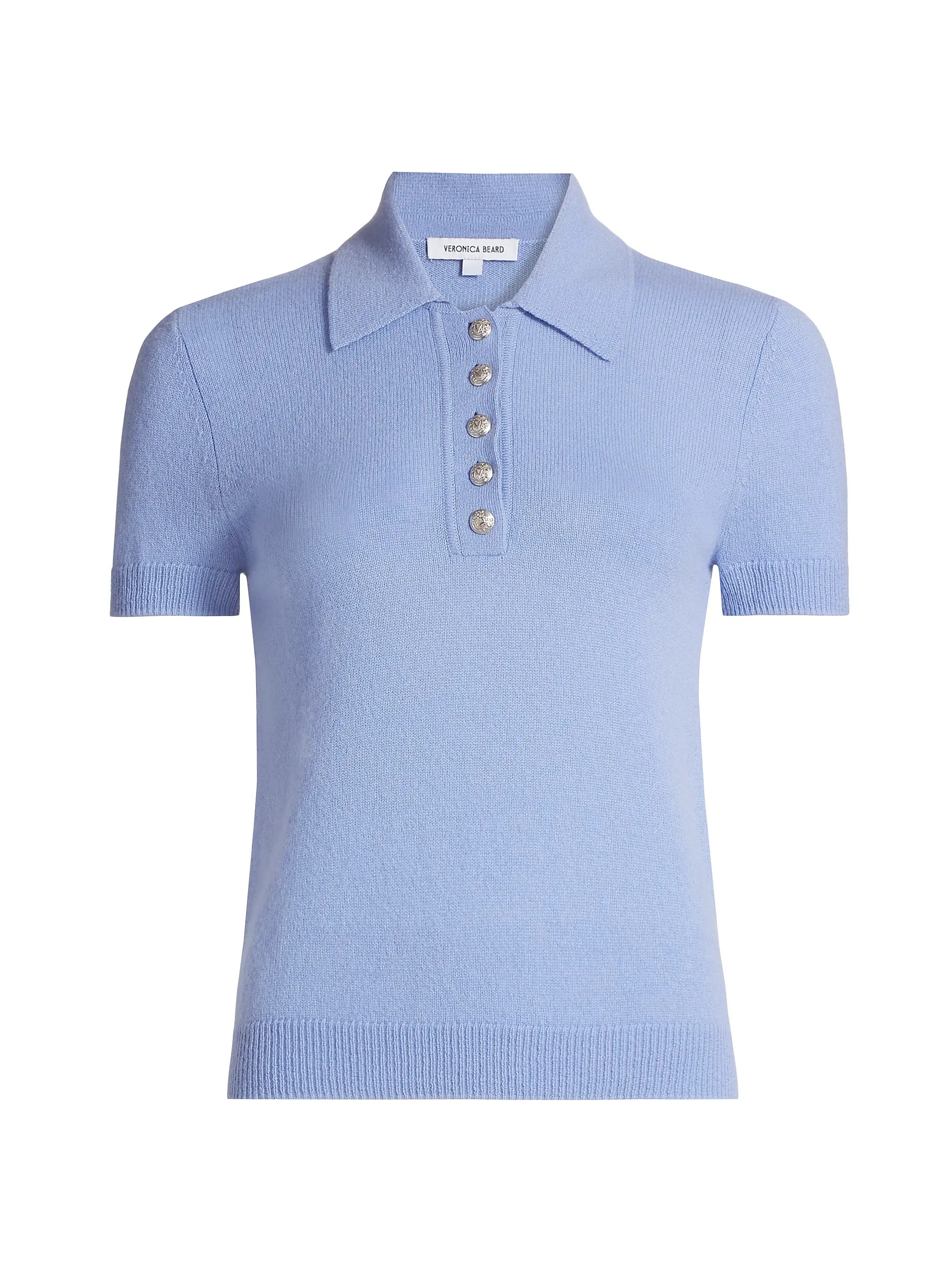 Brandt Cashmere Polo Top | Saks Fifth Avenue