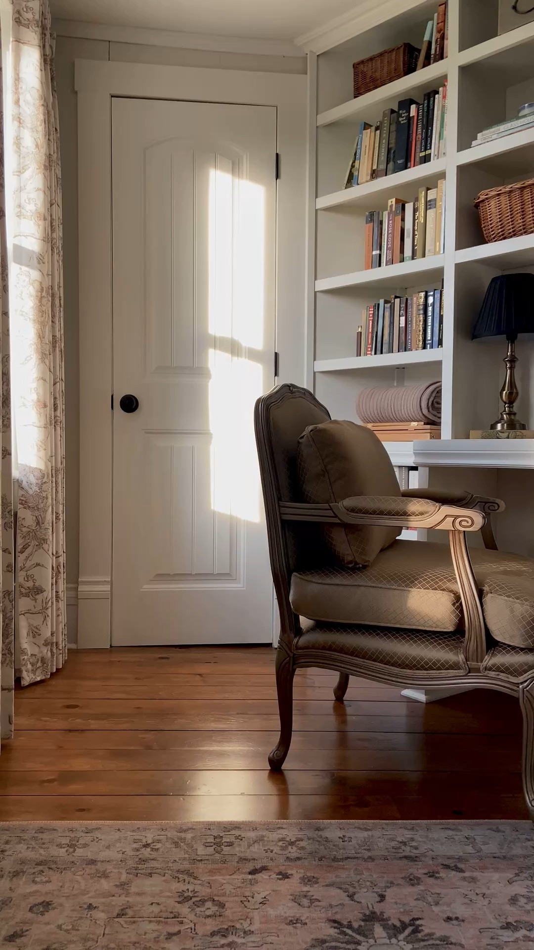 Inviting patterns, custom millwork, and that golden autumn light.

#LTKHome