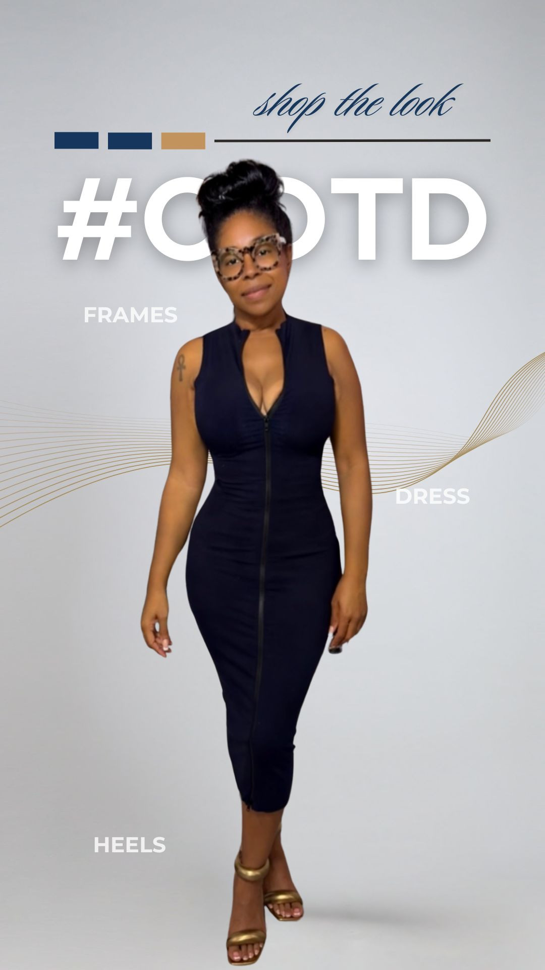 👑 CURVES, CLASS & CONFIDENCE 👑
This Naked Wardrobe dress didn’t come to play—and neither did I.
Paired it with my fave Zeelool frames because Glamma stays smart and snatched.
Topped it off with golden heels, 'cause every step I take is royalty-approved 👠✨

🖤 Dress: @nakedwardrobe (the fit? chef’s kiss)
🤓 Frames: @zeelool (bold & brainy)
👠 Heels: Golden glam to complete the slay

Tap my LTK page to recreate this look and step into your power like the whole room is watching—because it is.
#GlammaGlow #NakedWardrobeStyle #ZeeloolEyewear #LTKStyle #CurvyAndConfident #BossEnergy #BlackGirlMagicInHeels #SmartSexyAndStylish 

 #LTKOver40 #LTKStyleTip #LTKBeauty