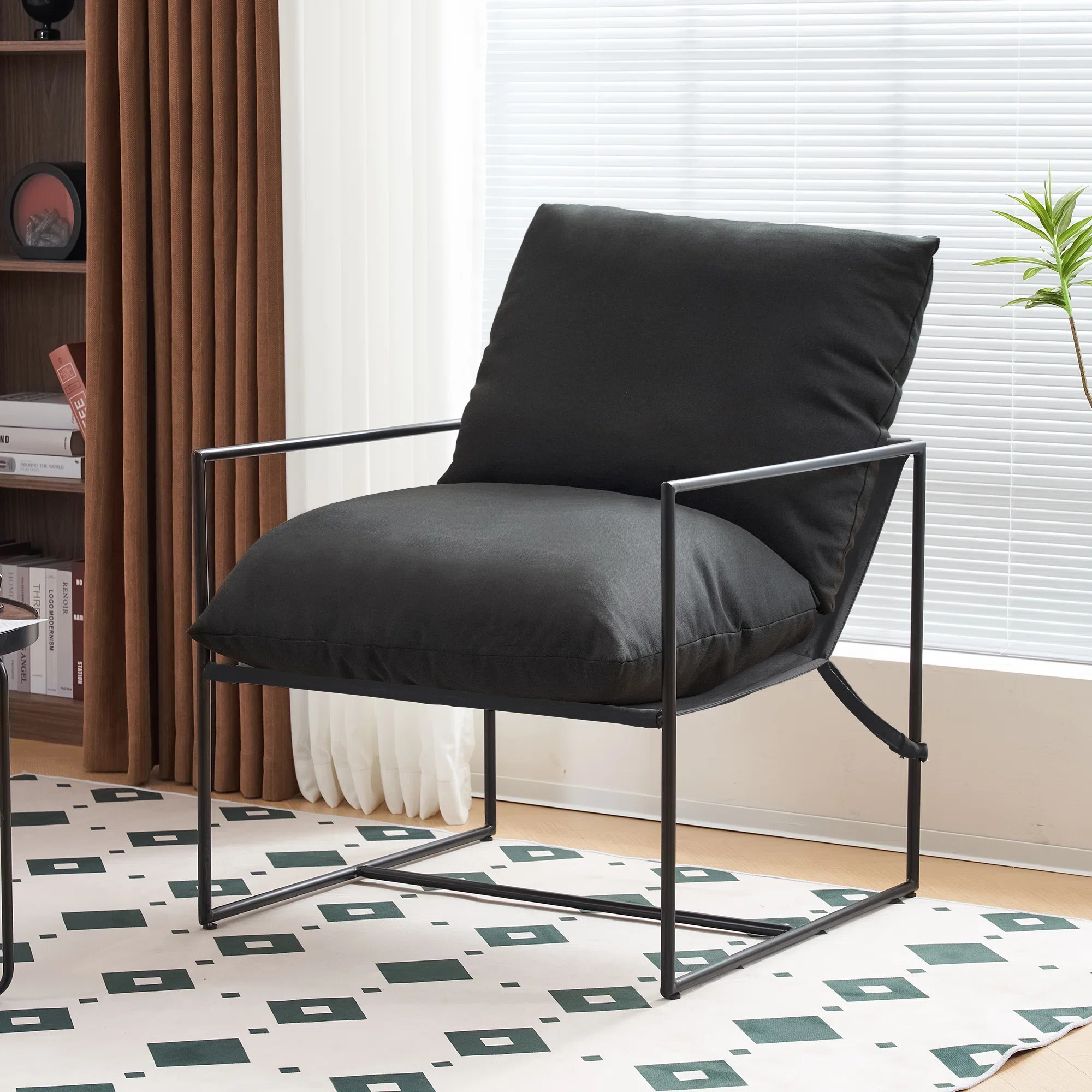 Diotima Metal Framed Steel Armchair | Wayfair North America