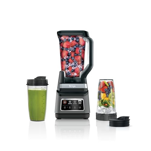 Ninja BN751 Professional Plus DUO Blender, 1400 Peak Watts, 3 Auto-IQ Programs for Smoothies, Frozen Drinks & Nutrient Extractions, 72-oz. Total Crushing Pitcher & (2) 24 oz. To-Go Cups, Black | Amazon (US)