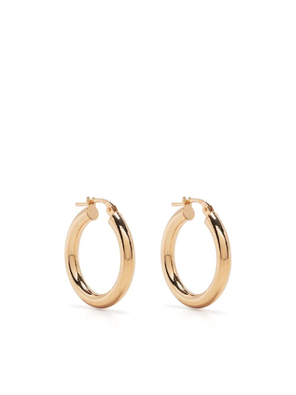 medium 9kt yellow gold Chubbie hoop earrings | Farfetch Global