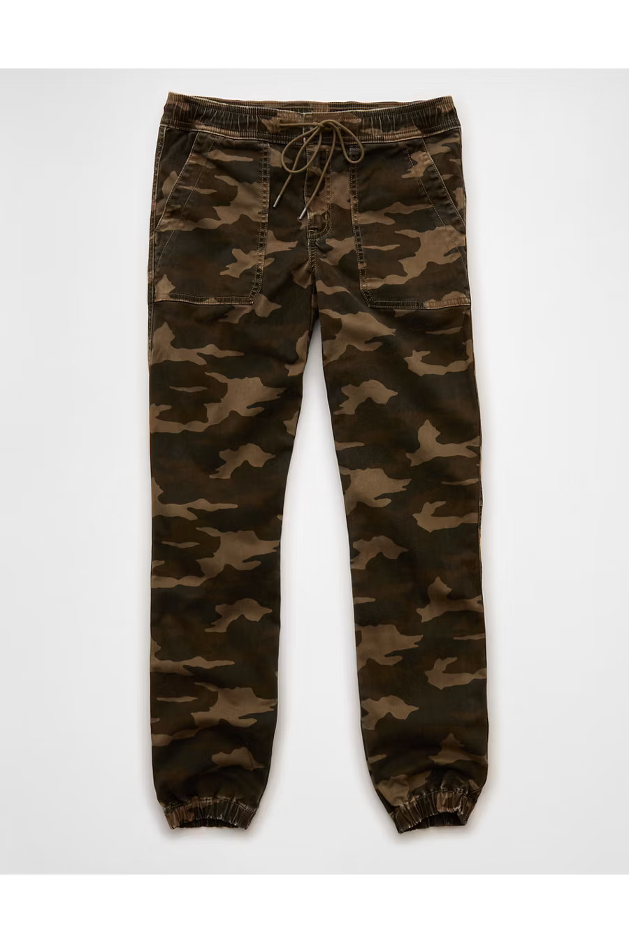 AE Camo Stretch High-Waisted Jegging Jogger Women's Camo Green 00 Regular | American Eagle Outfitters (US & CA)