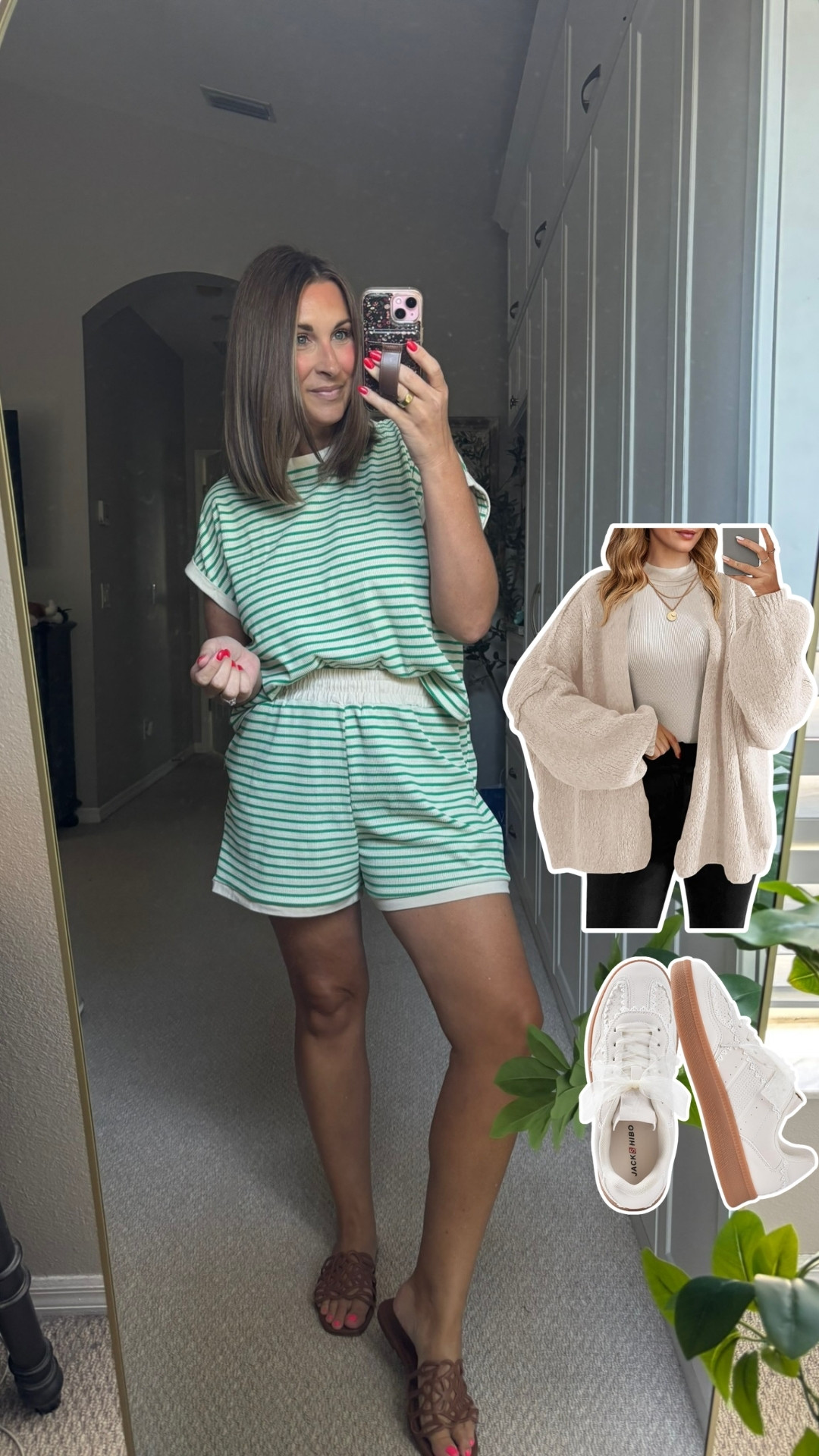 Don’t pack away the matching sets just yet!! A cozy cardigan and sneakers are perfect for those colder mornings and hot afternoons!

#LTKgrwm #LTKootd #LTKSeasonal