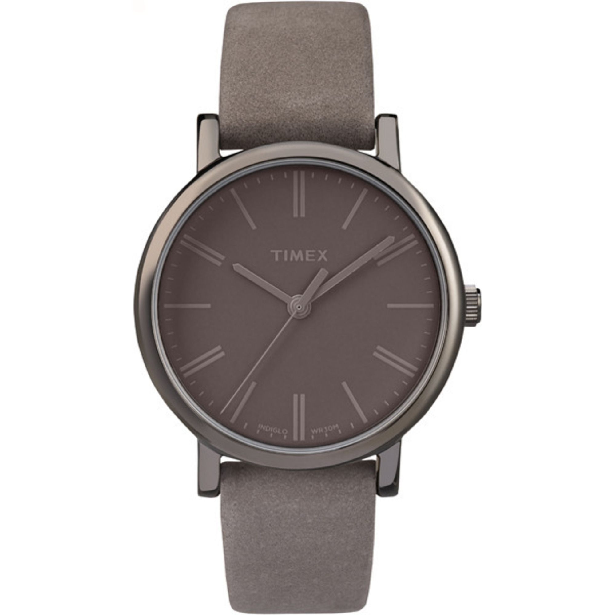 Timex Women's Originals Tonal Grey Leather Strap Dial Casual Watch TW2P96400 | Timex