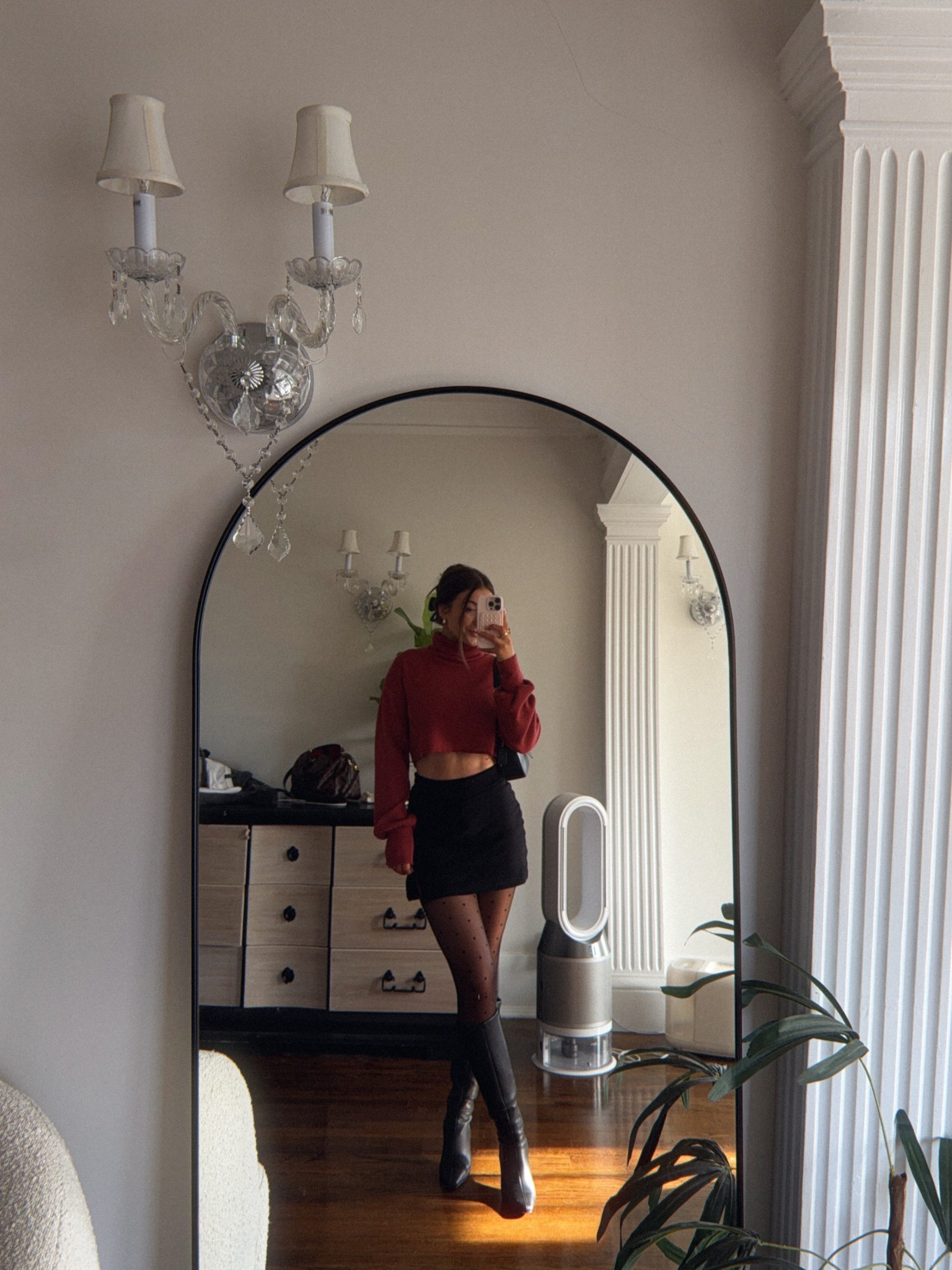 Size small sweater
Small skort
Exact boots are sold out but linking similar! 