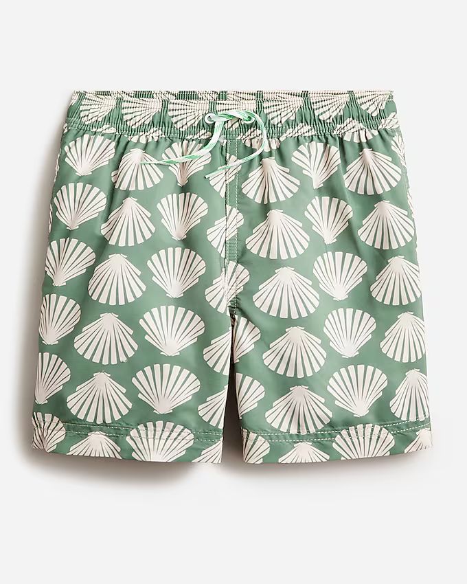 Boys' printed swim trunk with UPF 50+ | J.Crew US