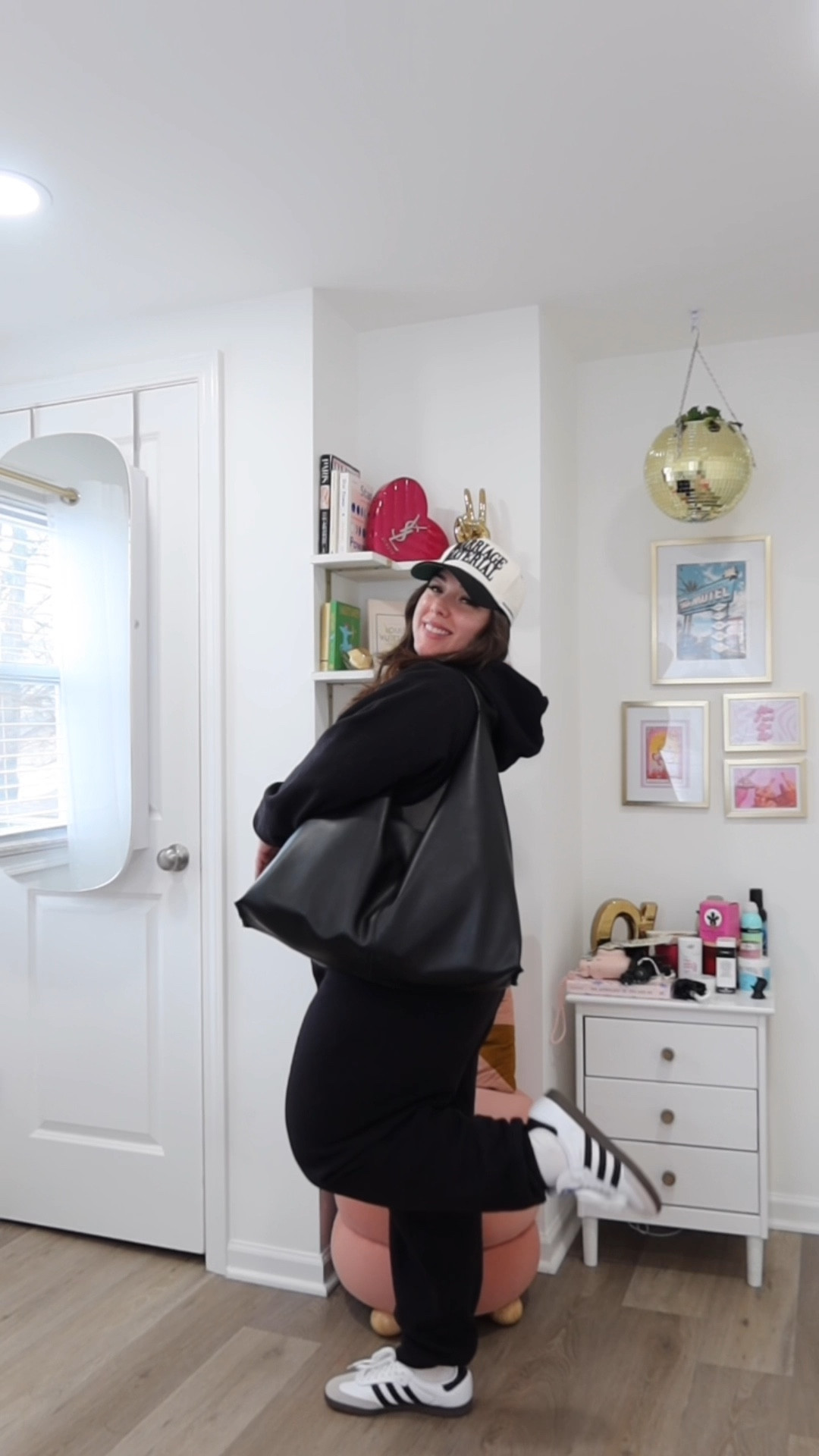 Curvy midsize 12/14 & petite 5’2” cozy airport OOTD for a long travel day to Bari, Italy 🇮🇹 Heading to Italy to tour wedding venues & so excited to take you all along! Hat is from BrideMerch.com

#LTKtravel #LTKmidsize #LTKplussize